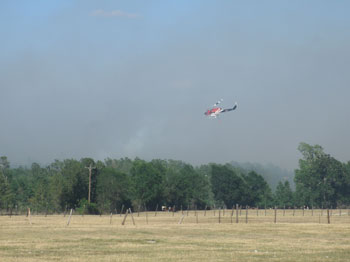 Aero Tech helicopters fighting fires in Texas 2011
